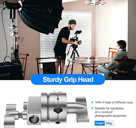C Stand with Boom Arm, 10ft/300cm Adjustable Heavy Duty Light C stand C Stand with Boom Arm, 10ft/300cm Adjustable Heavy Duty Light C stand